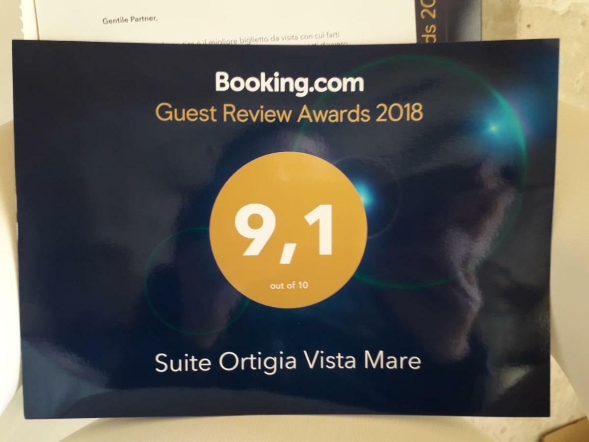 Suite ortigia vista mare Syracuse Exterior foto